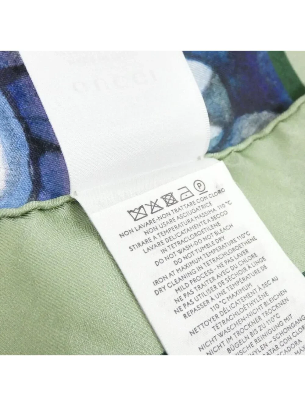 Gucci Scarf Blue